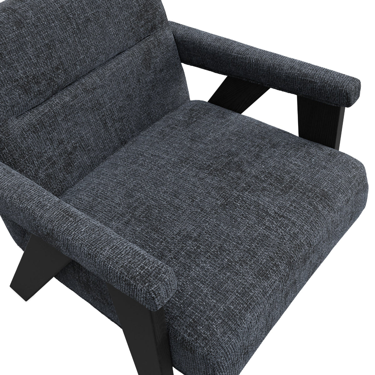 AHO+ME Kane Chair In Black Closeup