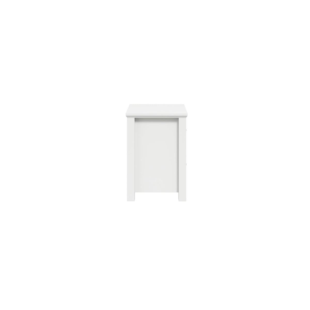 HO+ME Kernow Bedside Table In White-Beaumonde