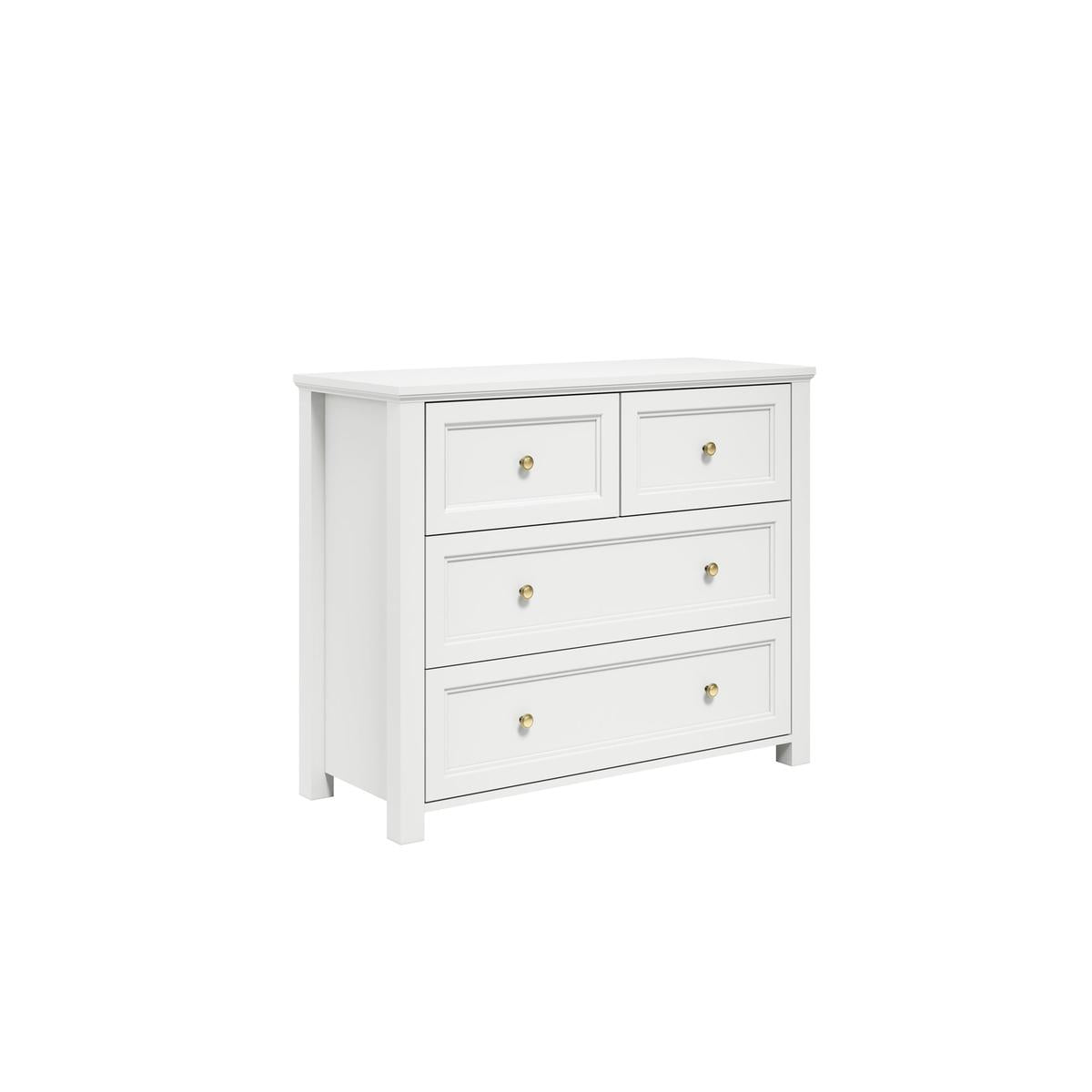 HO+ME Kernow Chest Of Drawers In White-Beaumonde
