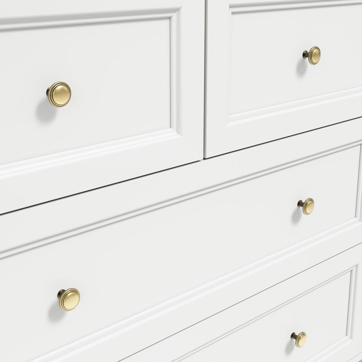 HO+ME Kernow Chest Of Drawers In White-Beaumonde