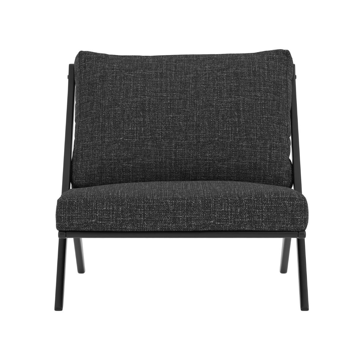 HO+ME Lyric Accent Chair In Black-Beaumonde