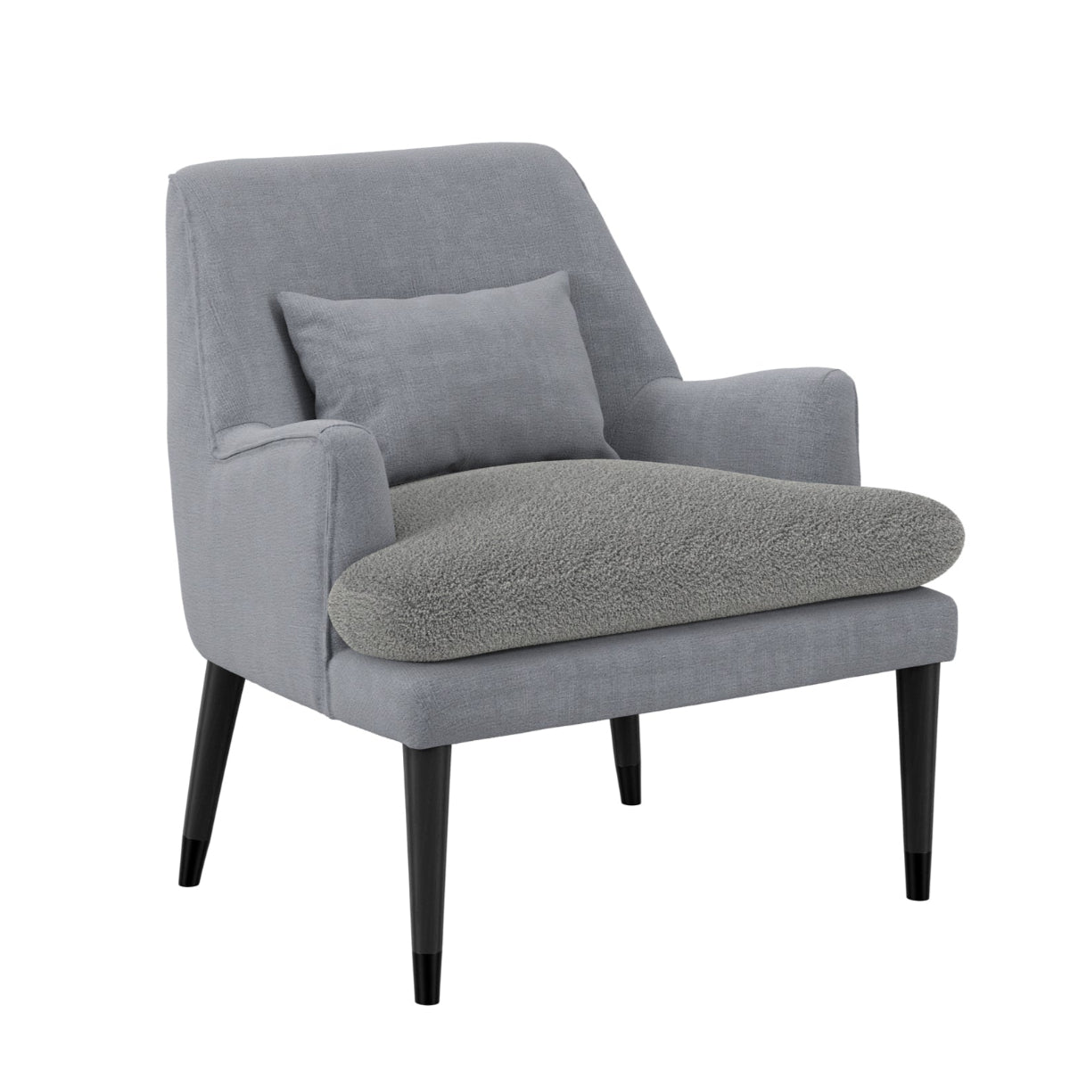 HO+ME Radley Armchair In Soft Grey