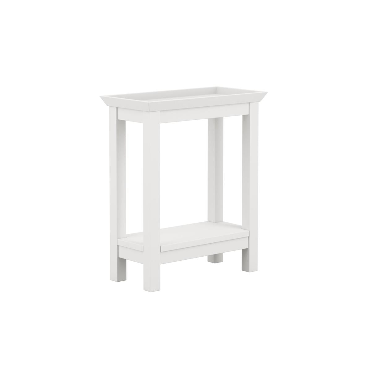 HO+ME Riviera Side Table In White-Beaumonde