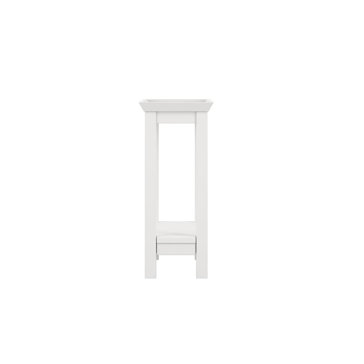HO+ME Riviera Side Table In White-Beaumonde