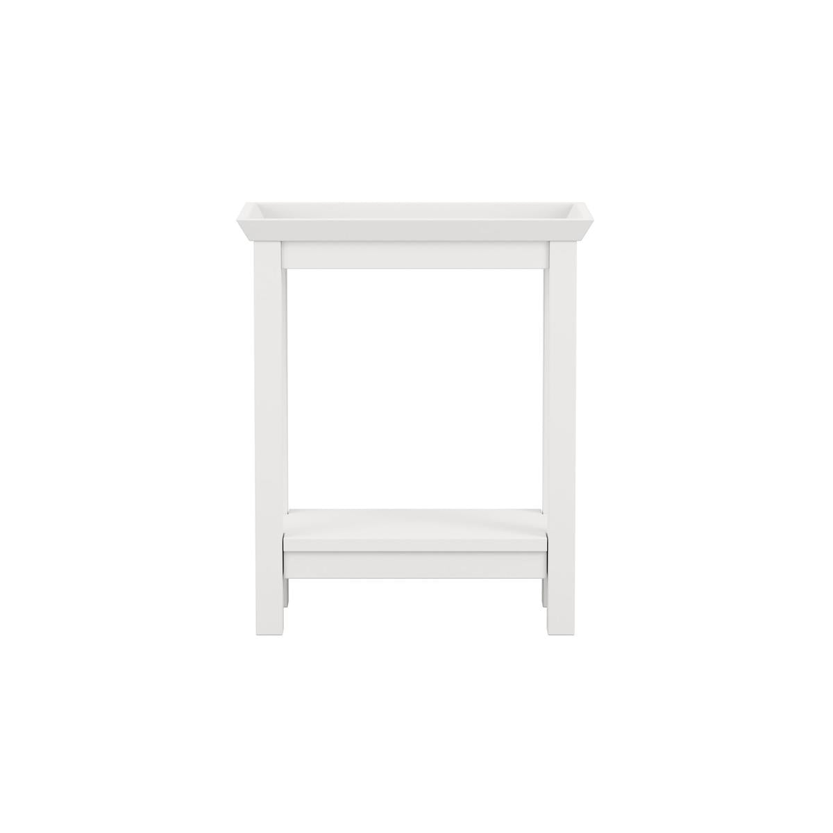 HO+ME Riviera Side Table In White-Beaumonde
