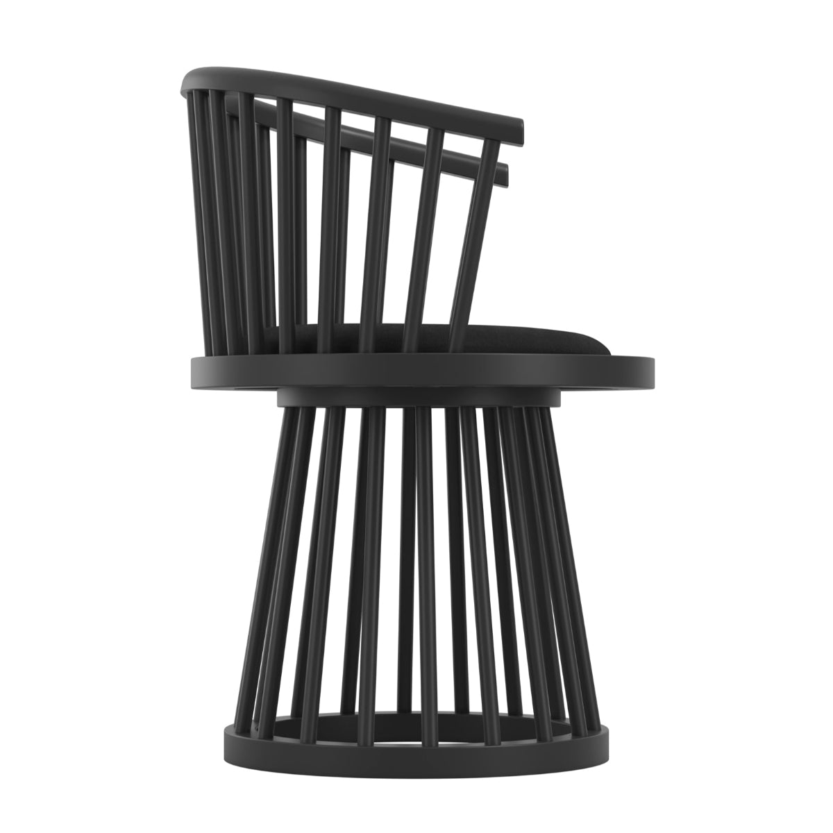 HO+ME Ronan Dining Chair In Black side