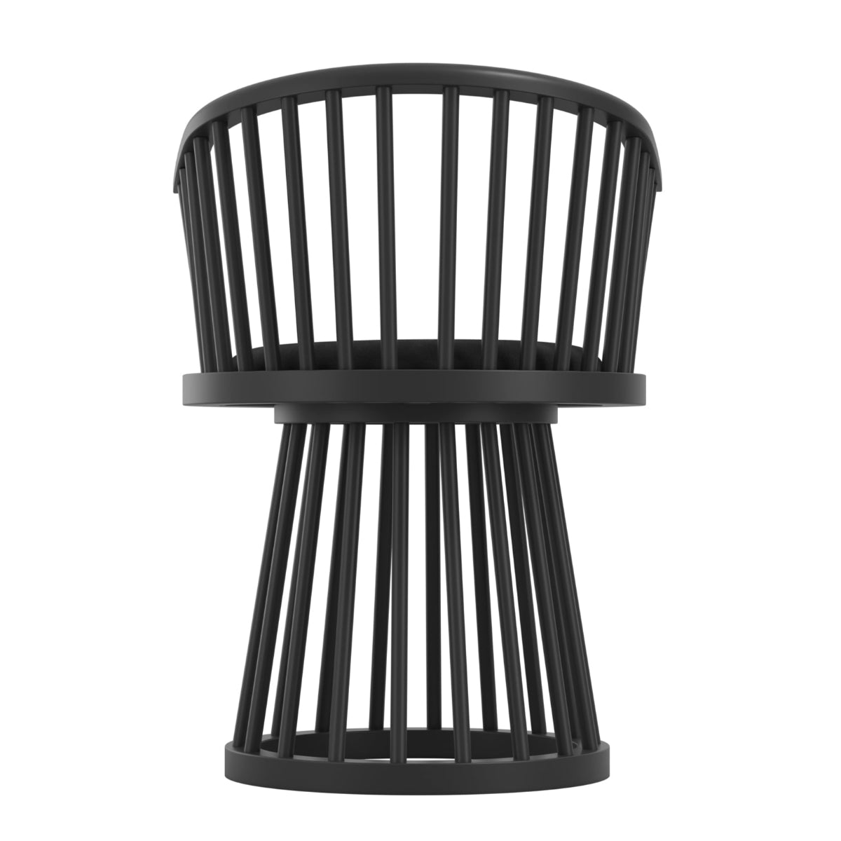 HO+ME Ronan Dining Chair In Black back