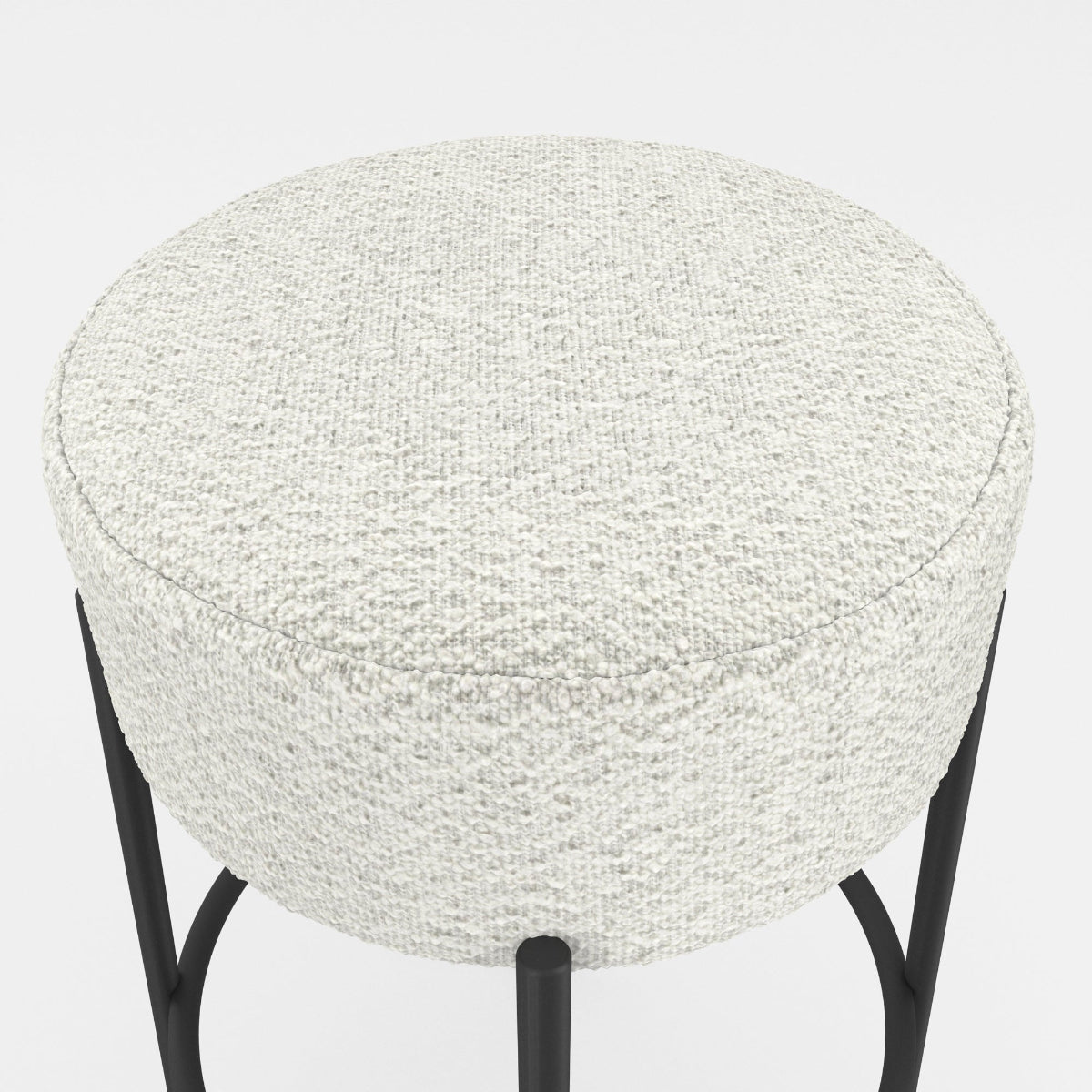 HO+ME Ronda Counter Stool in Ivory top