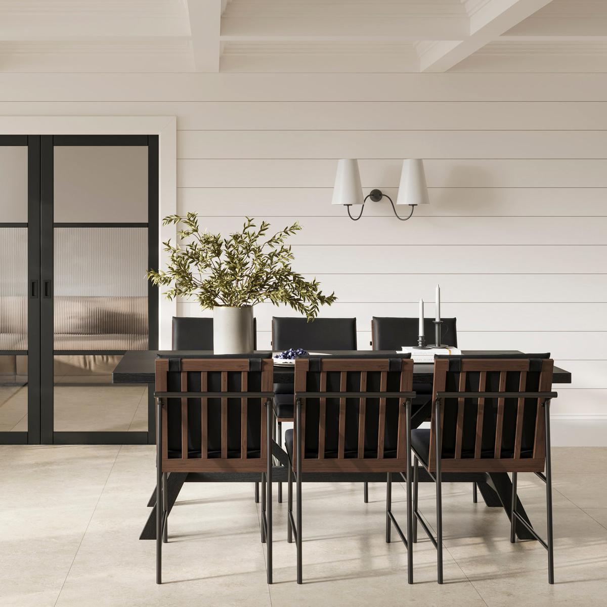 HO+ME Roxley Dining Chair In Onyx-Beaumonde