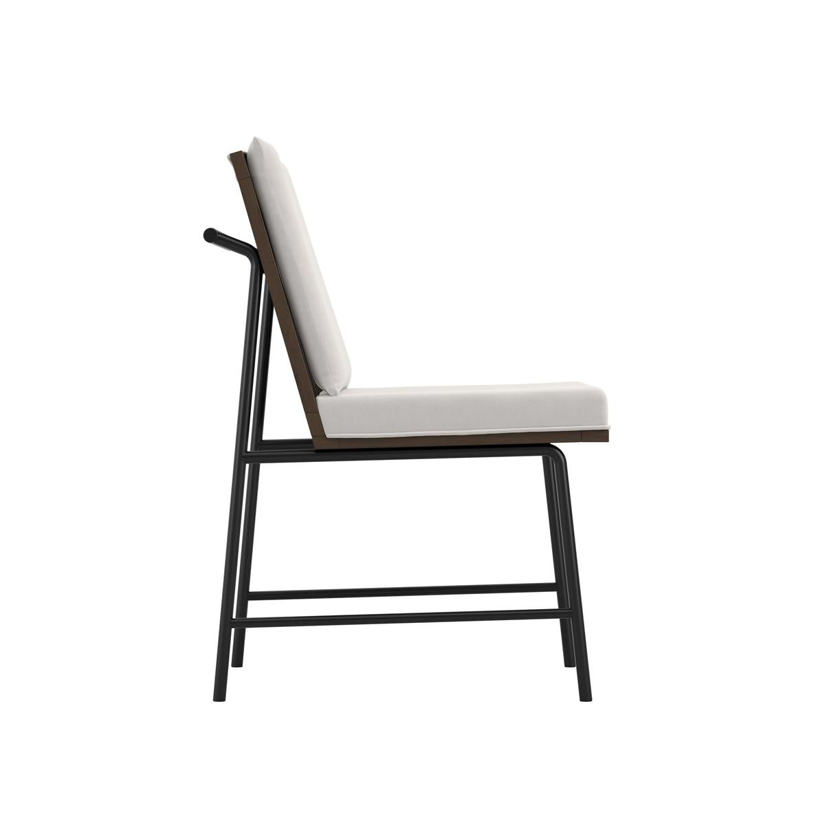 HO+ME Roxley Dining Chair In White-Beaumonde