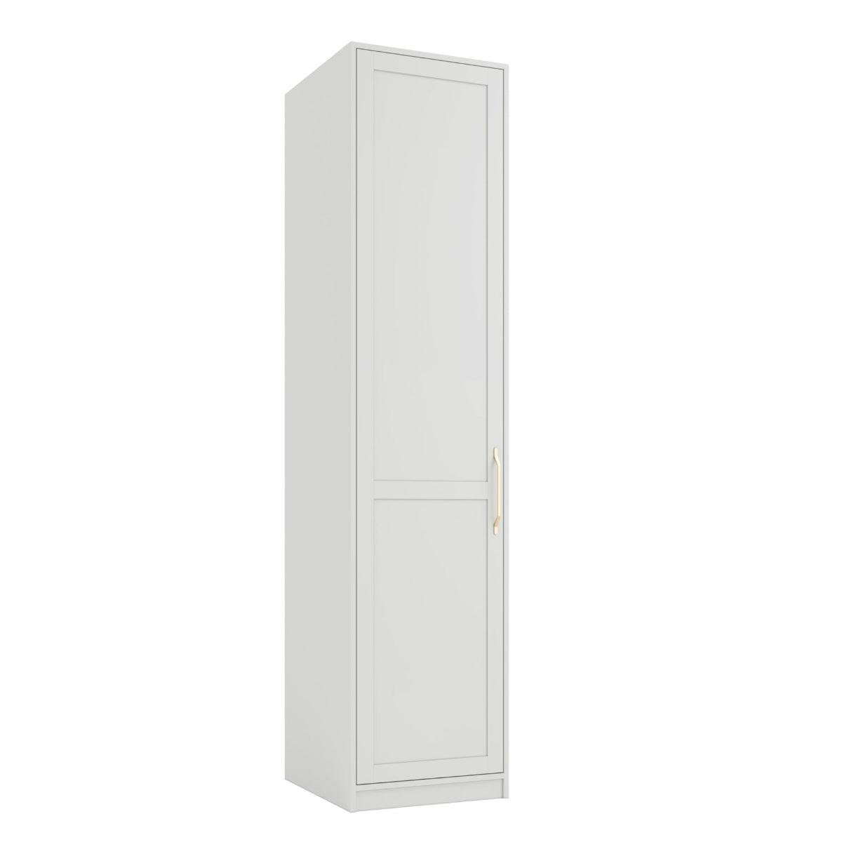 HO+ME Serenity 1 Door Wardrobe In White