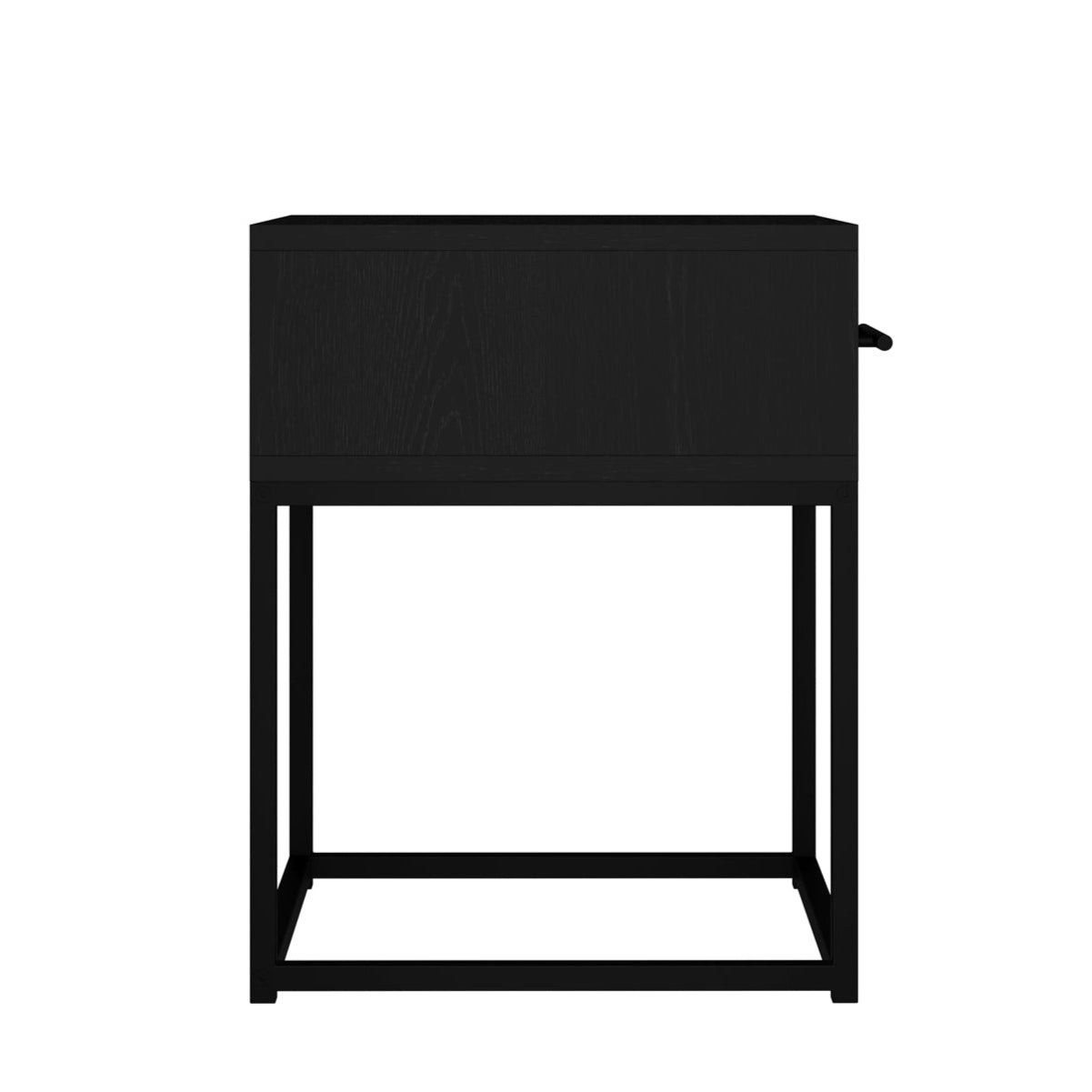 HO+ME Shoreditch Bedside Cabinet In Matte Black side