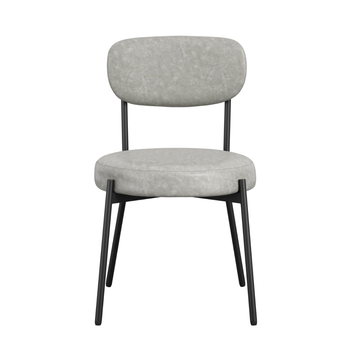 HO+ME Sinclair Dining Set of Two Dining Chairs In Graphite