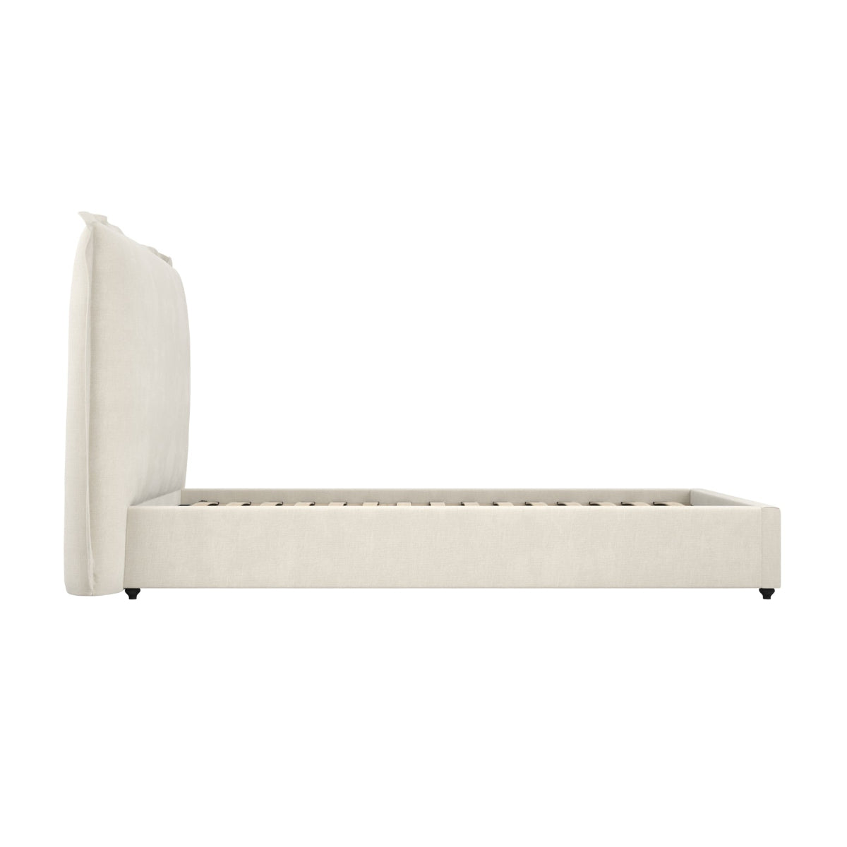 HO+ME Slumber Single Bed In Ivory side