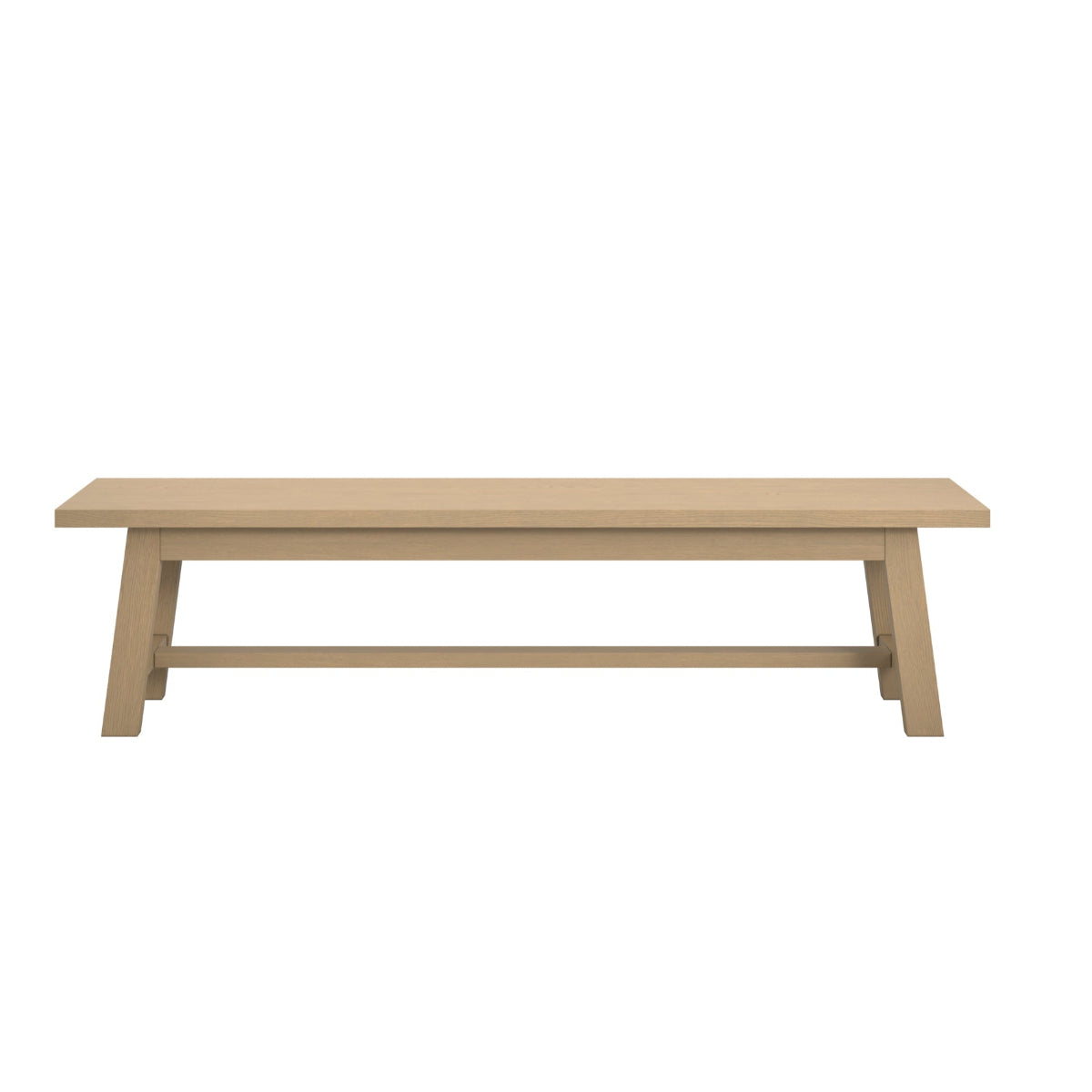 HO+ME Tide Dining Bench In Latte side