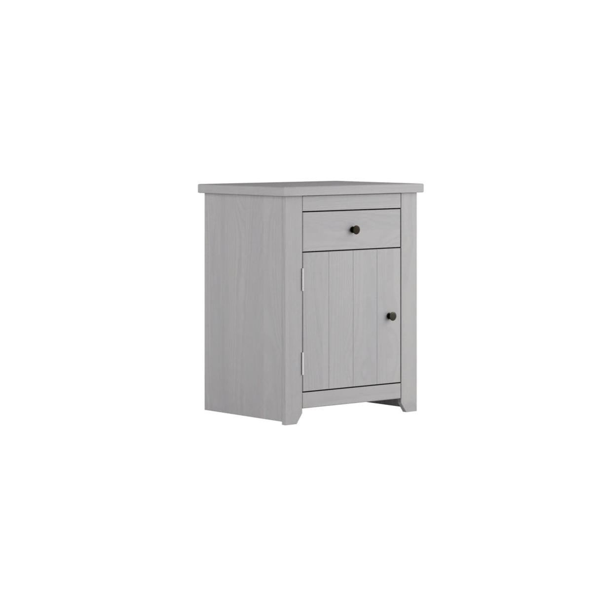 HO+ME Winslow Bedside Table In Washed Grey