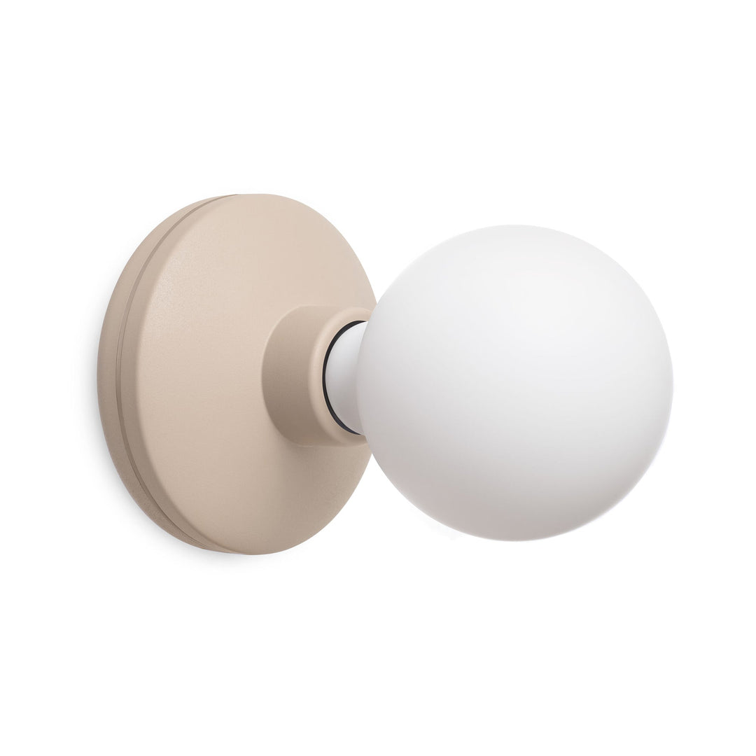 Humble Bee Rechargeable Wall Light Frosted/Beige-Beaumonde