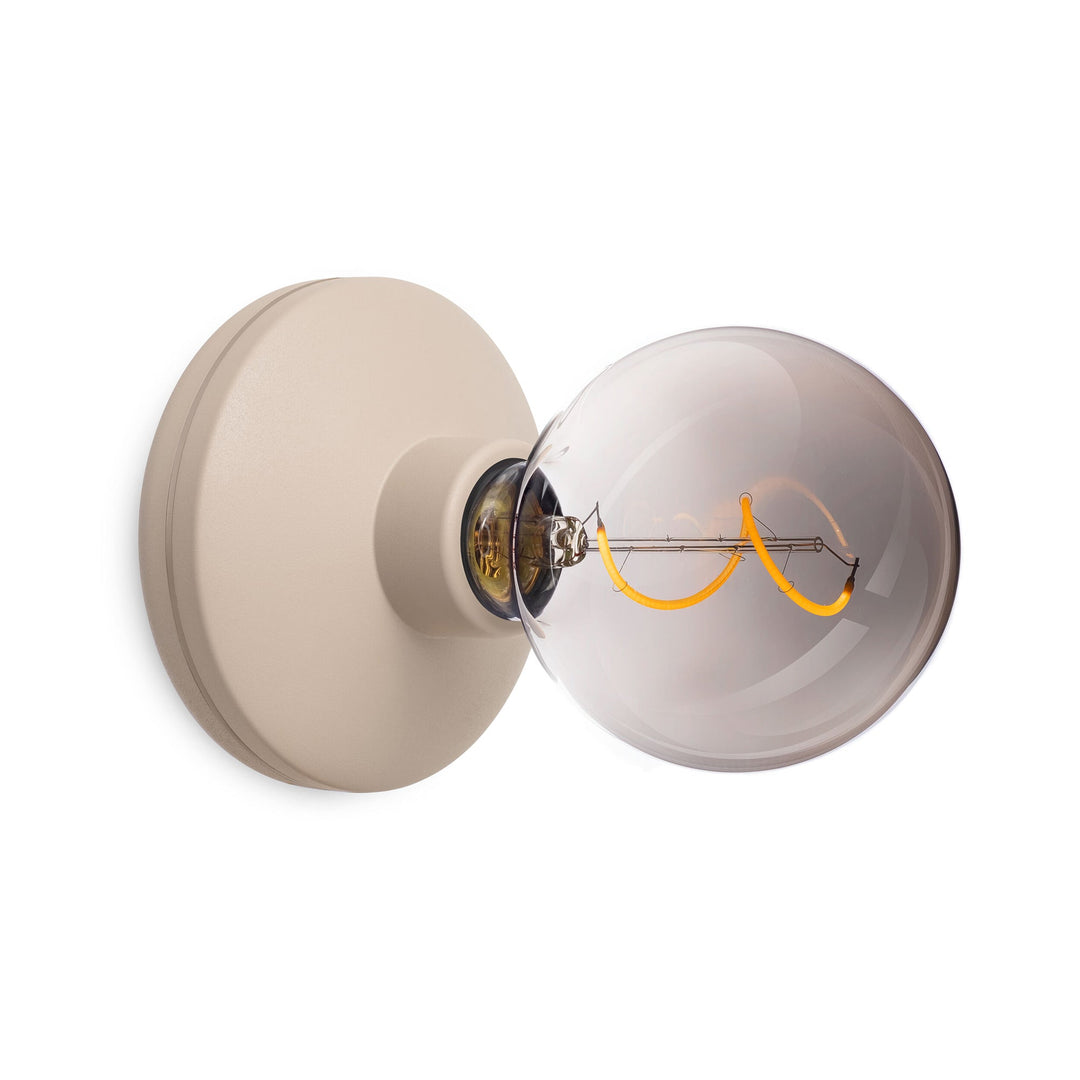 Humble Bee Rechargeable Wall Light Smoked/Beige-Beaumonde