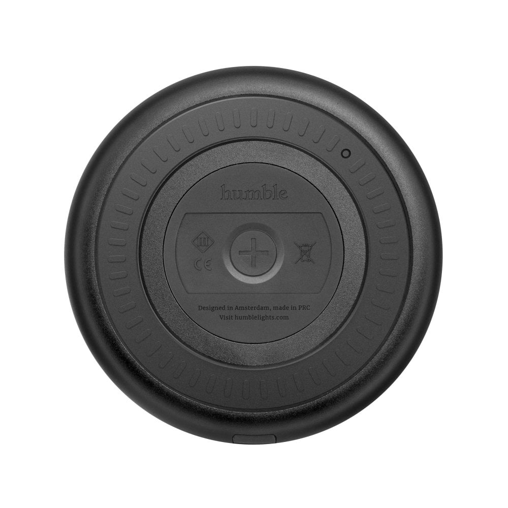 Humble Bug Rechargeable Table Light Black / Frosted Base On Off switch - Beaumonde