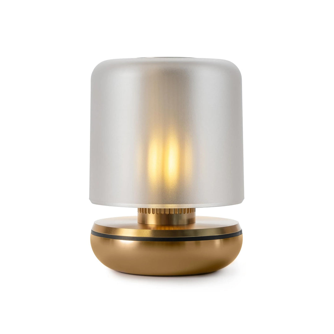 Humble Firefly Rechargeable Table Light Frosted/Gold-Beaumonde