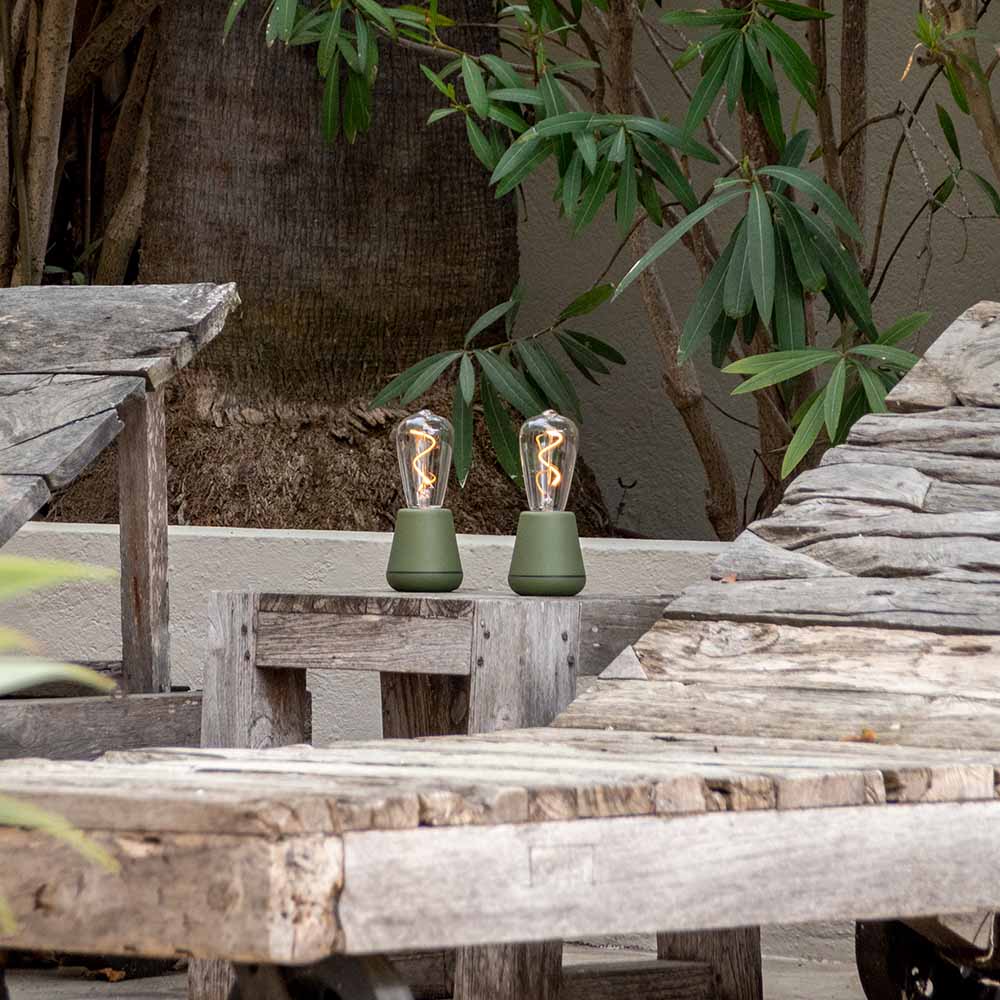 Humble One Rechargeable Table Light Moss IP65-Beaumonde