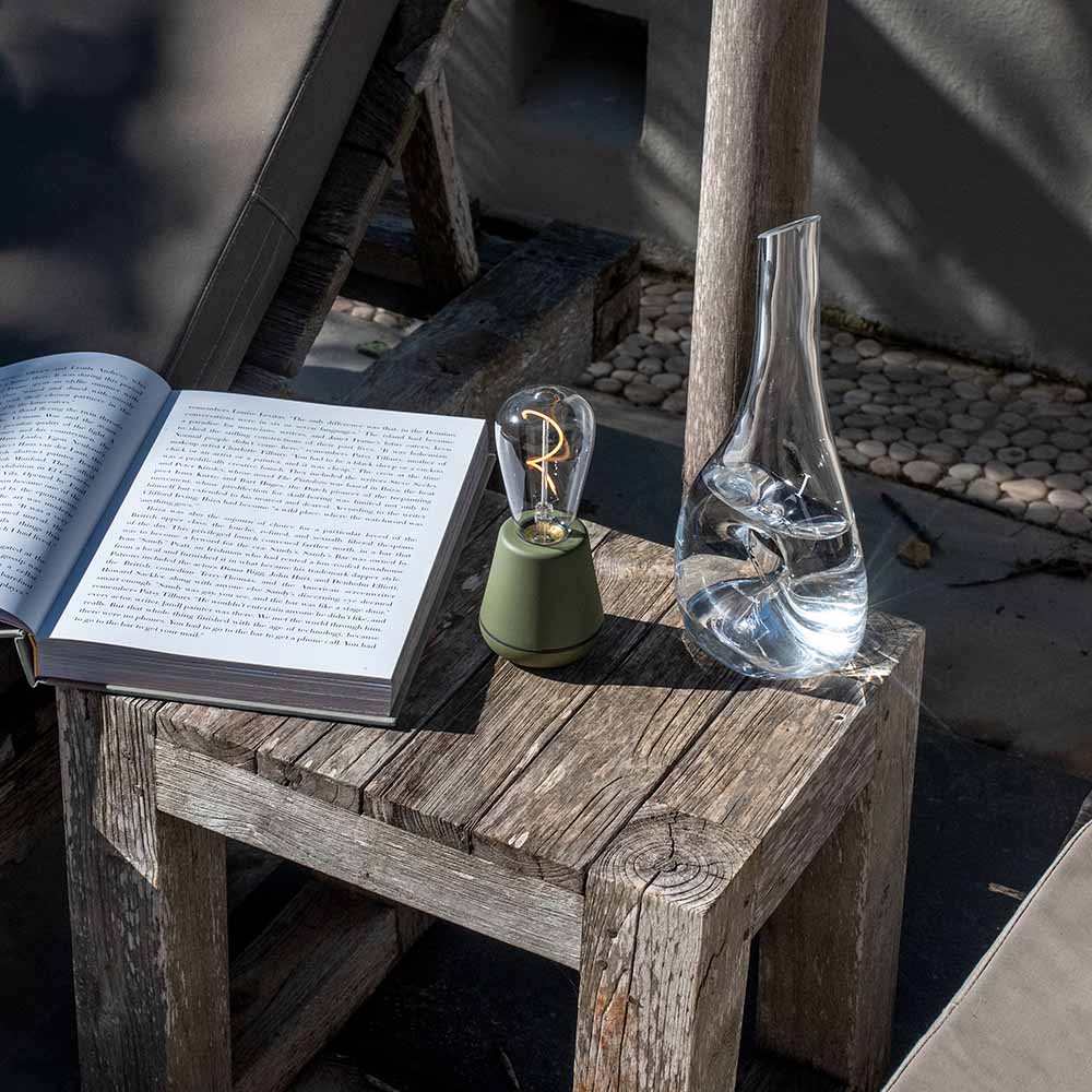 Humble One Rechargeable Table Light Moss IP65-Beaumonde