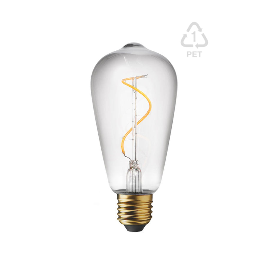Humble ST64 Lamp Bulb-Bulb Clear PET-Beaumonde