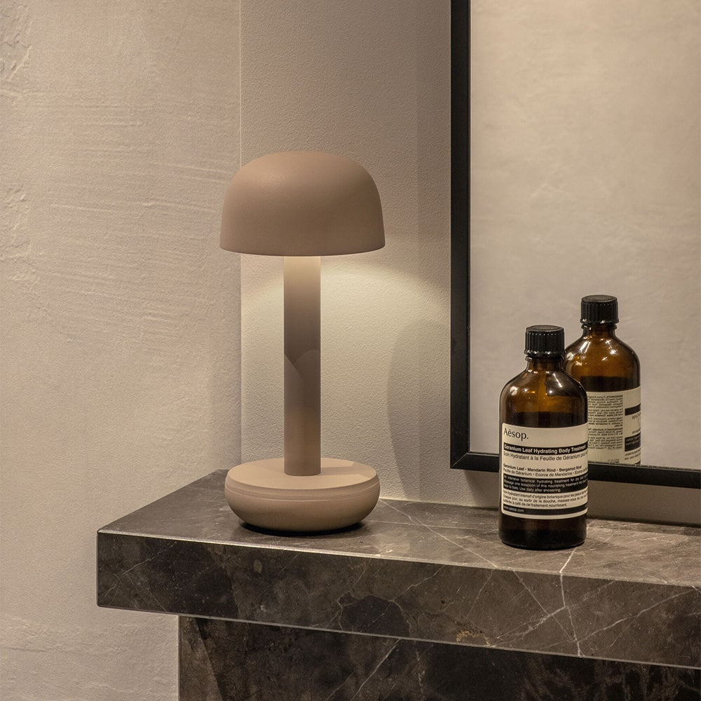 Humble Two Rechargeable Table Lamp Beige-Beaumonde