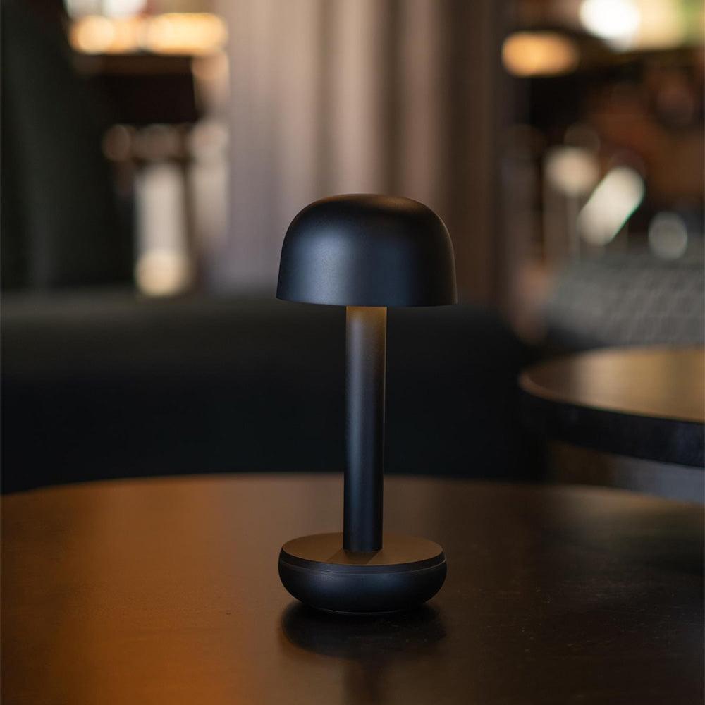 Humble Two Rechargeable Table Lamp Black-Beaumonde
