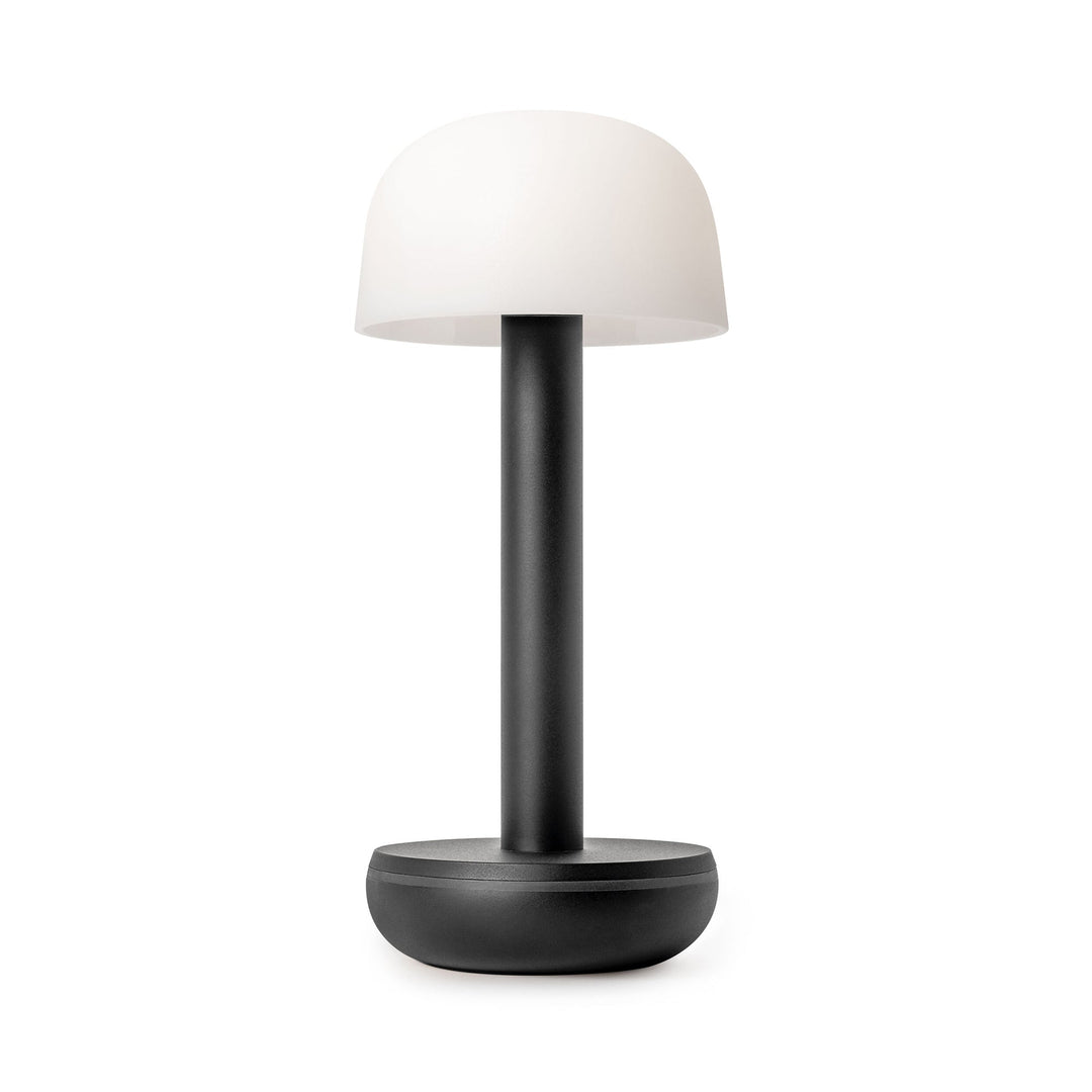 Humble Two Rechargeable Table Lamp Frosted/Black-Beaumonde