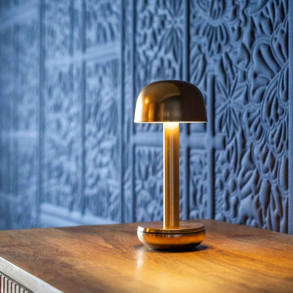 Humble Two Rechargeable Table Lamp Gold-Beaumonde