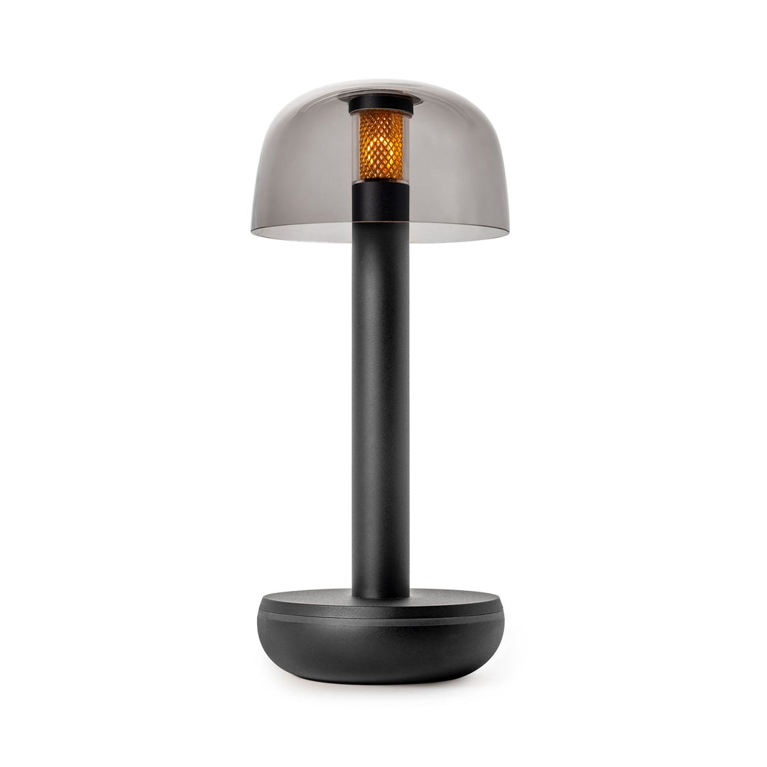 Humble Two Rechargeable Table Lamp Smoked/Black-Beaumonde