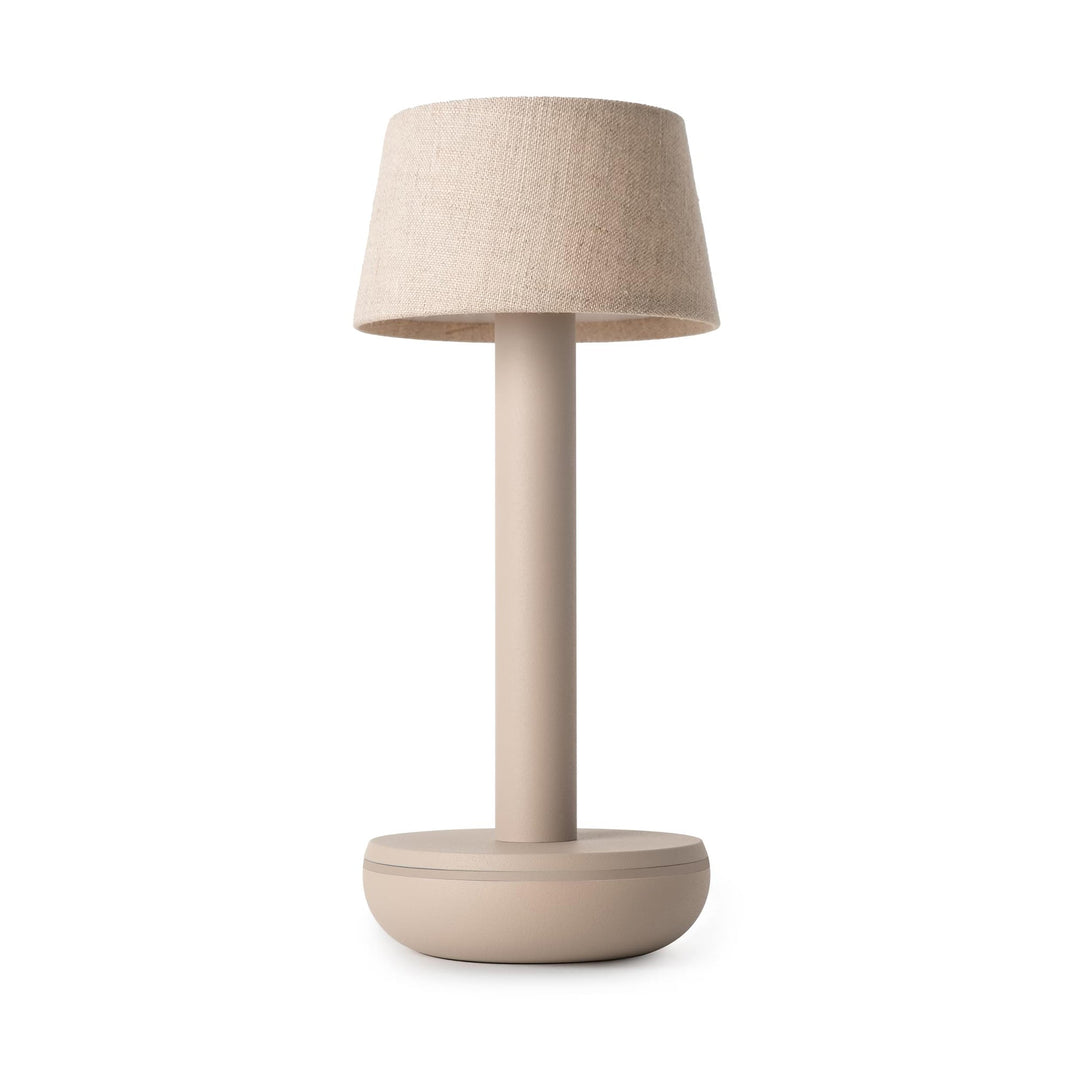 Humble Two Rechargeable Table Light Beige / Beige Linen-Beaumonde