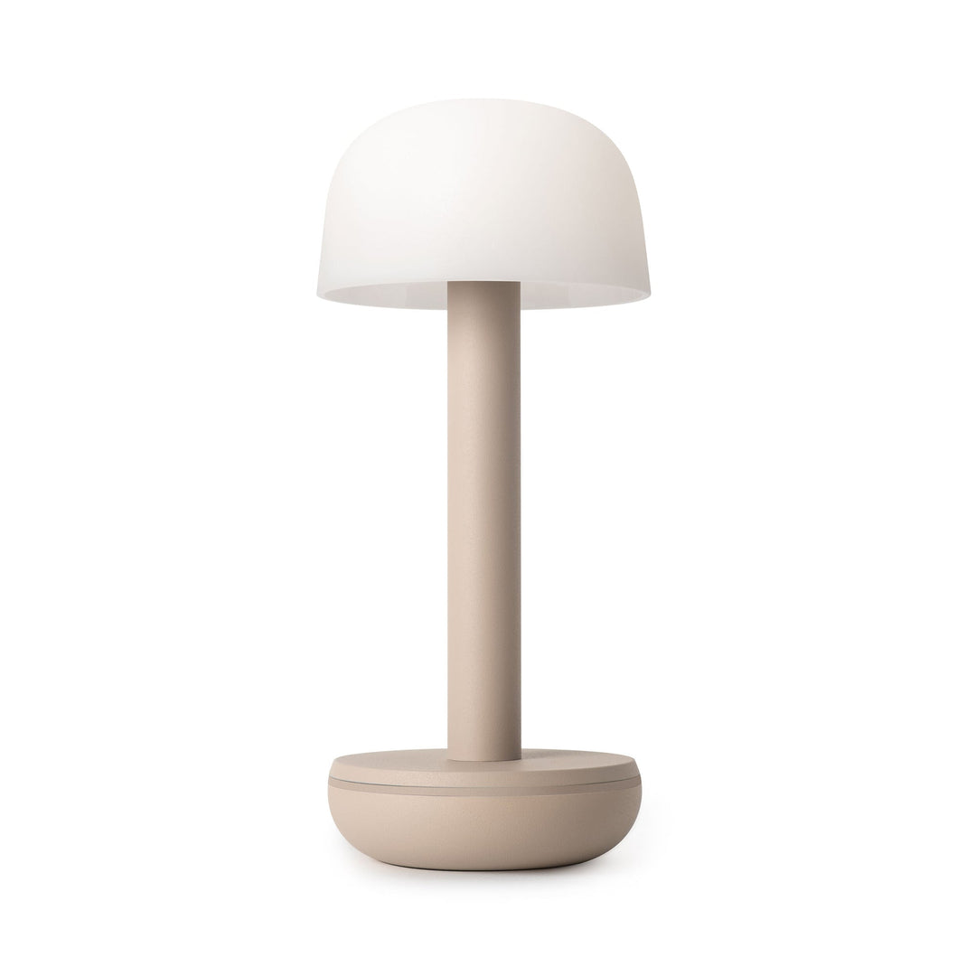 Humble Two Rechargeable Table Light Frosted/Beige-Beaumonde