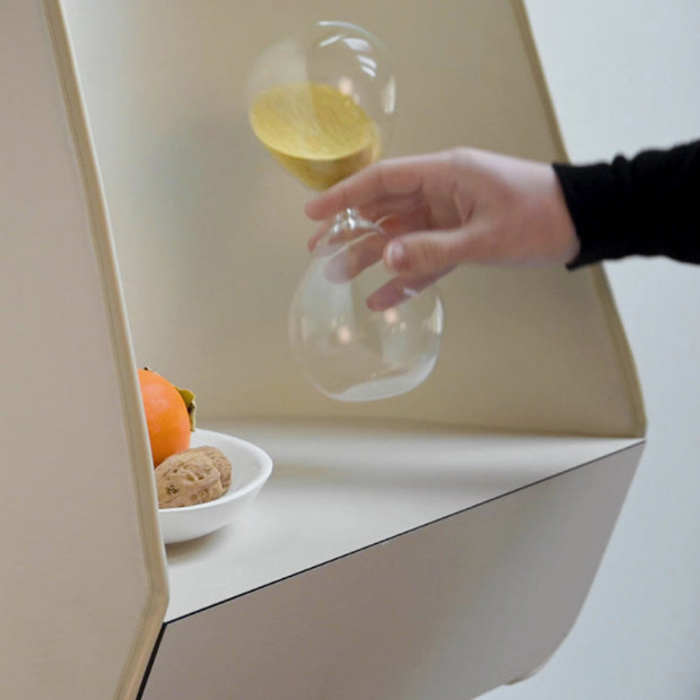 ibride Chaperon Chalk Wall Alcove with Drawer-Beaumonde