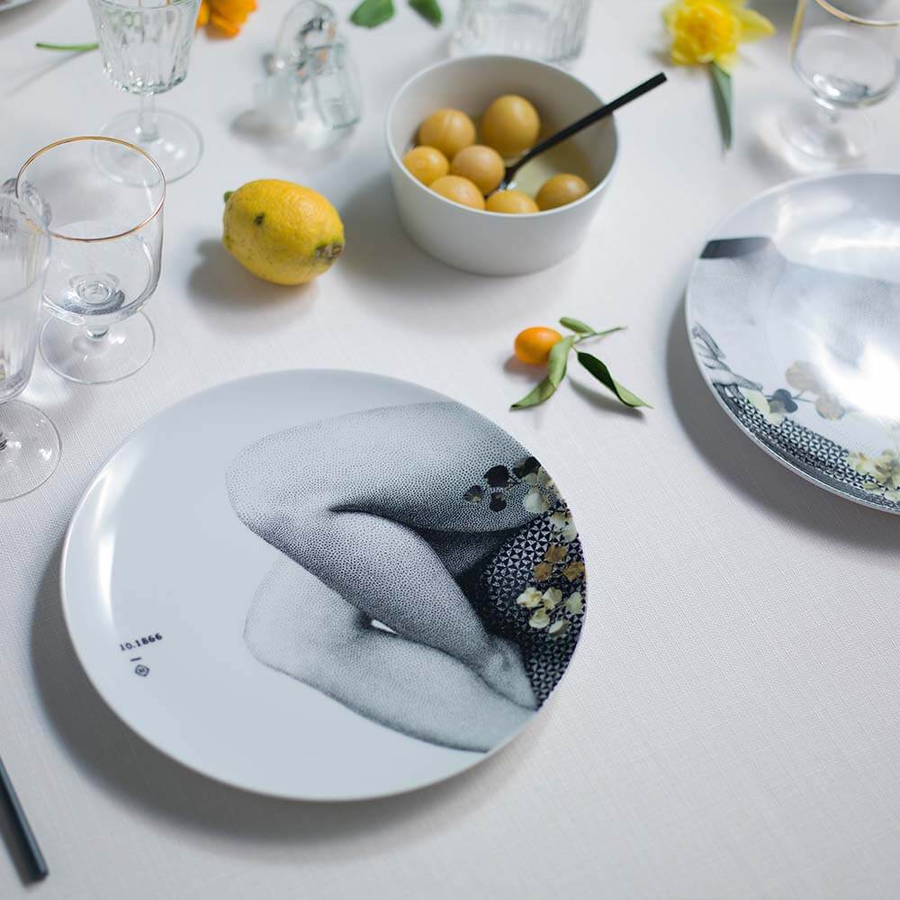 ibride Parnasse Set of Two Plates 27cm - Autumn 4