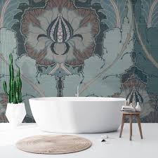 NLXL Big Patterns Coquelicots Wallpaper Mural-Beaumonde