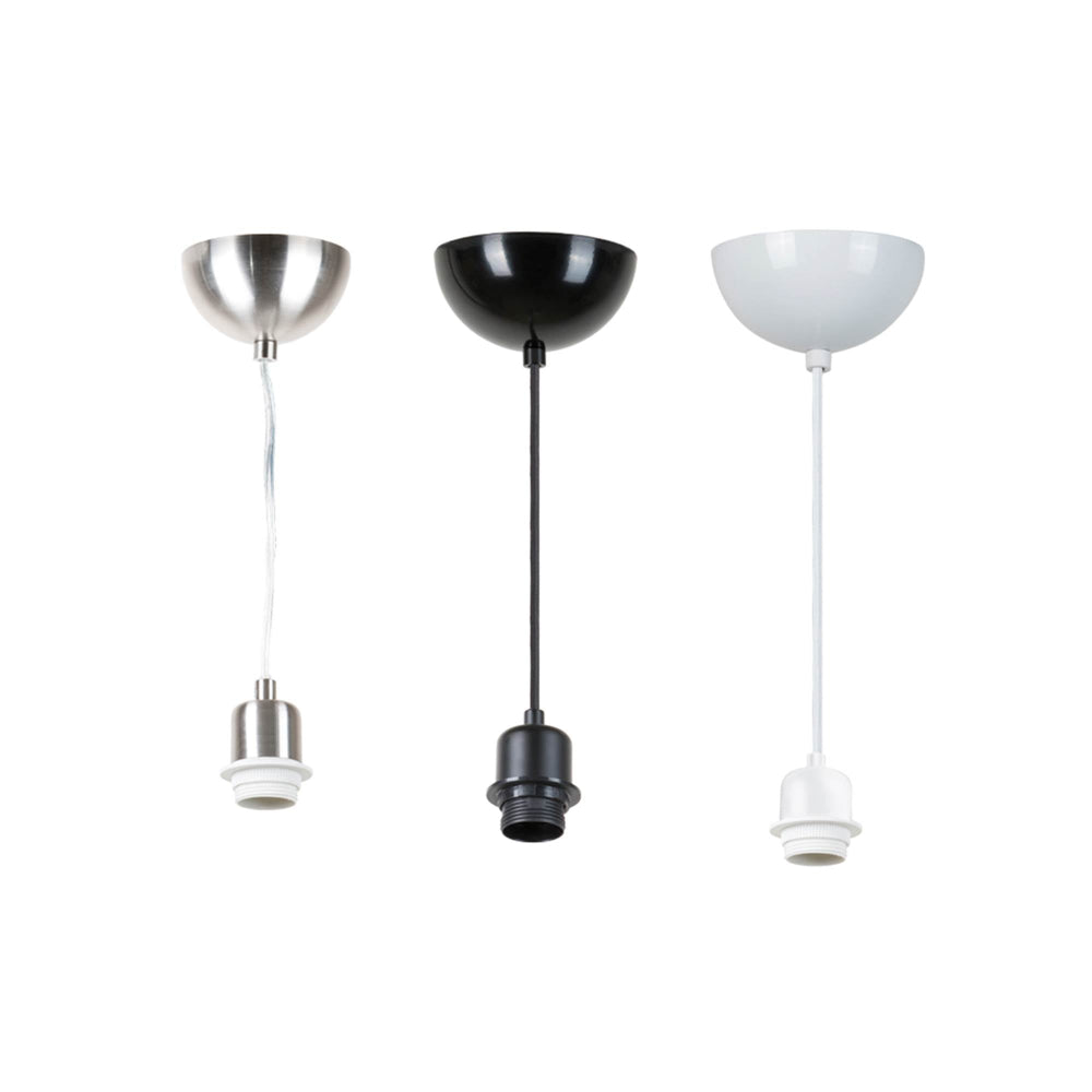Innermost CAE27 Light Fitting brushed steel