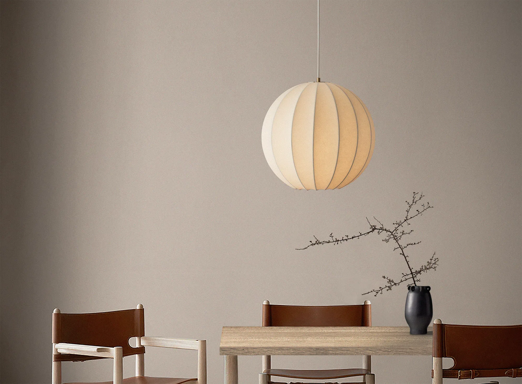 Innermost Fibre Lampshade 40 Globe Shade-Beaumonde
