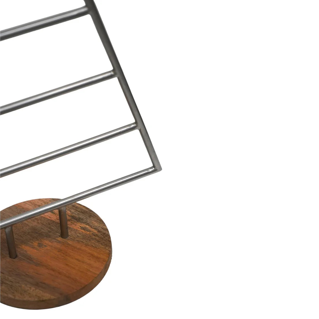 Ivyline Christmas Tree with Star Iron pewter