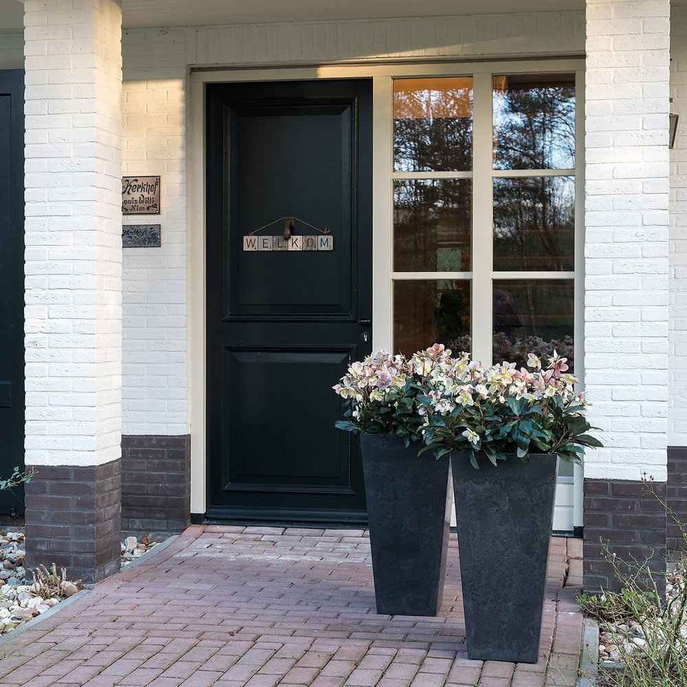 Ivyline Ella Black Planter