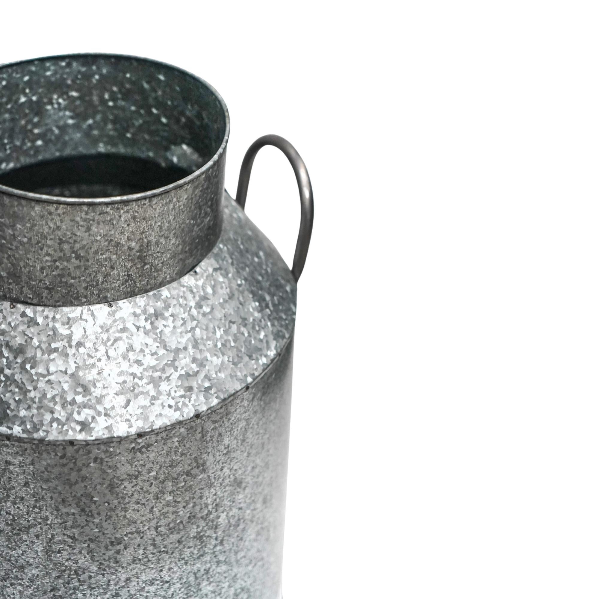 Ivyline Galvanised Milk Churn-Beaumonde