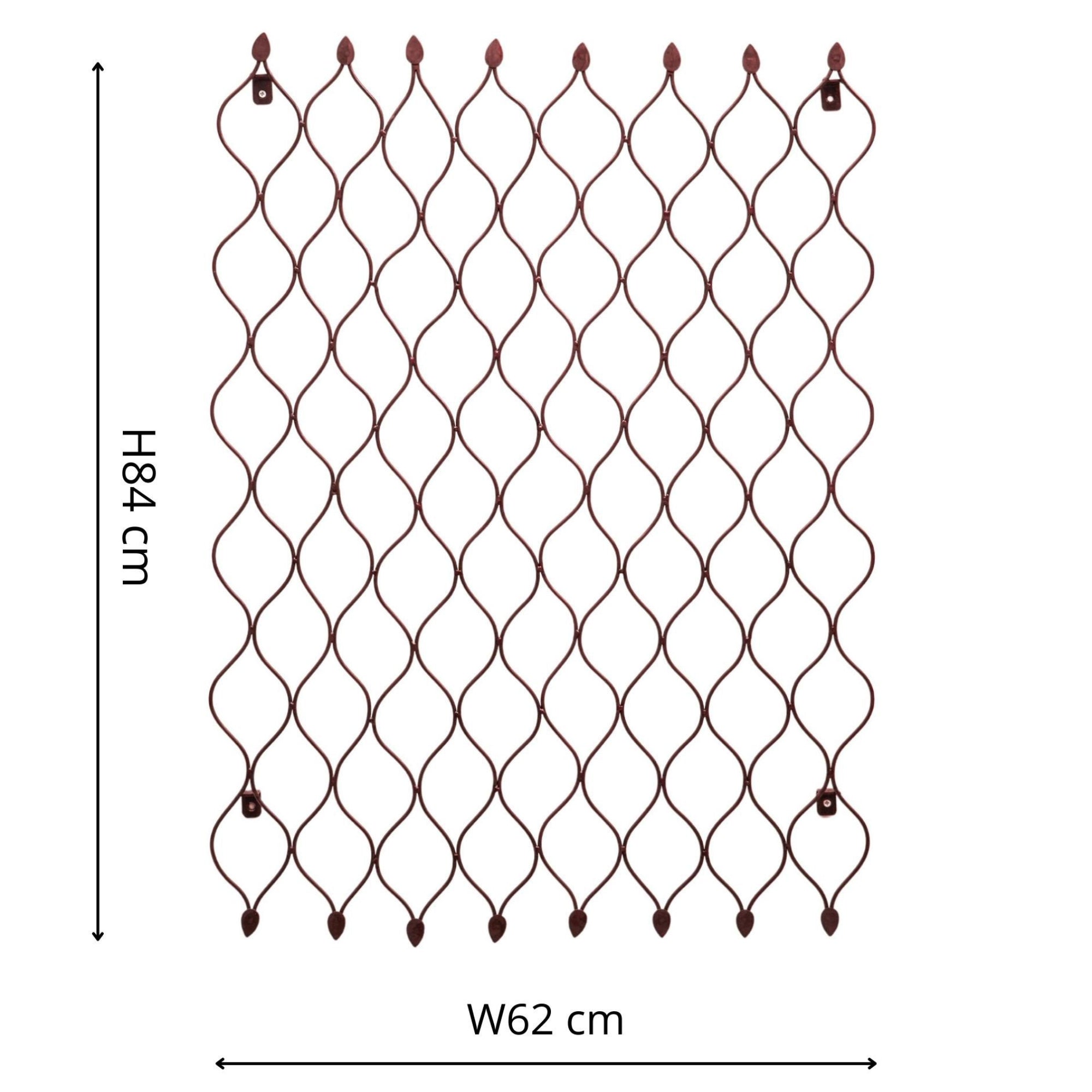 Ivyline Honeycomb Garden Wall Trellis-Beaumonde