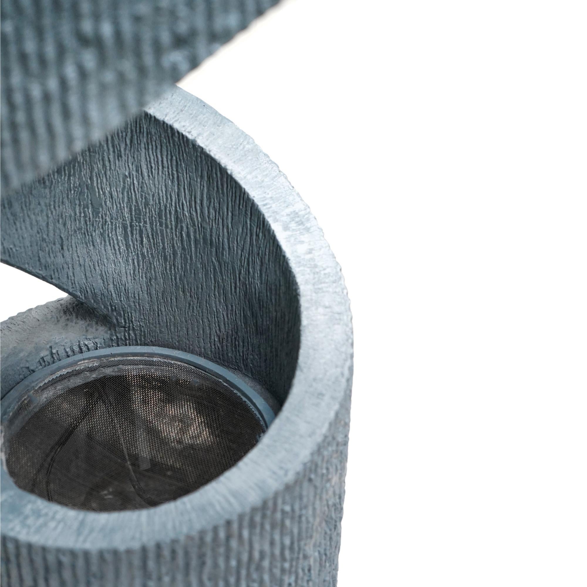 Ivyline Outdoor Spiral Water Feature-Beaumonde