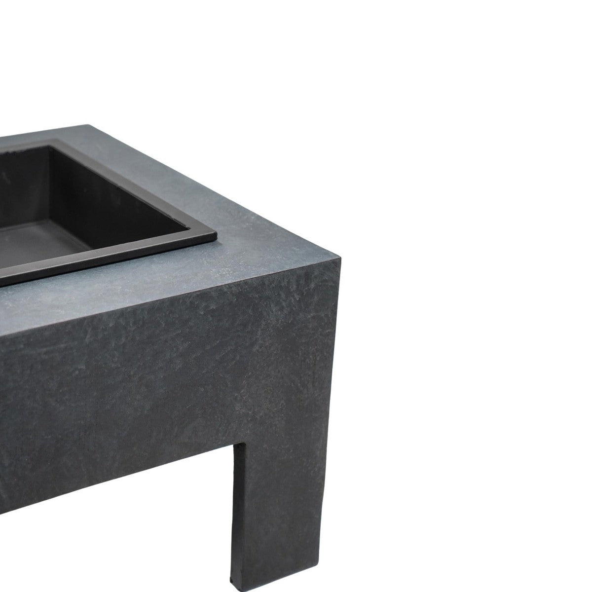Ivyline Square Fire Pit & Square Console-Beaumonde
