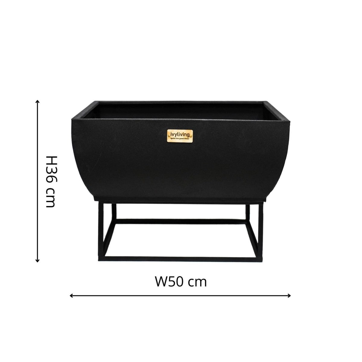 Ivyline Outdoor Windermere Firebowl Fire Pit