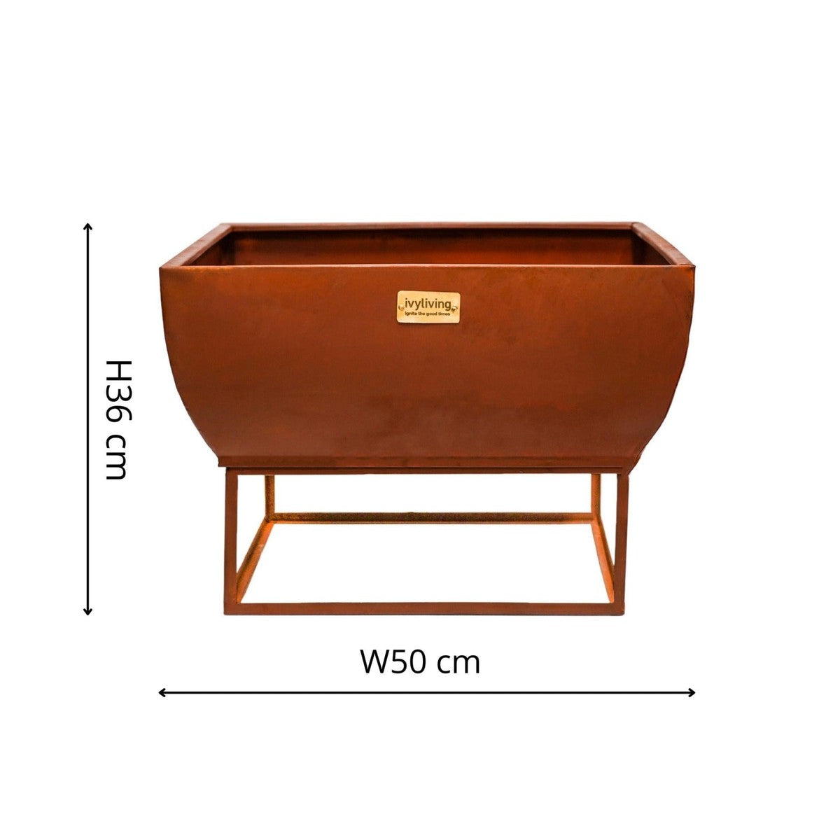Ivyline Outdoor Windermere Firebowl Fire Pit