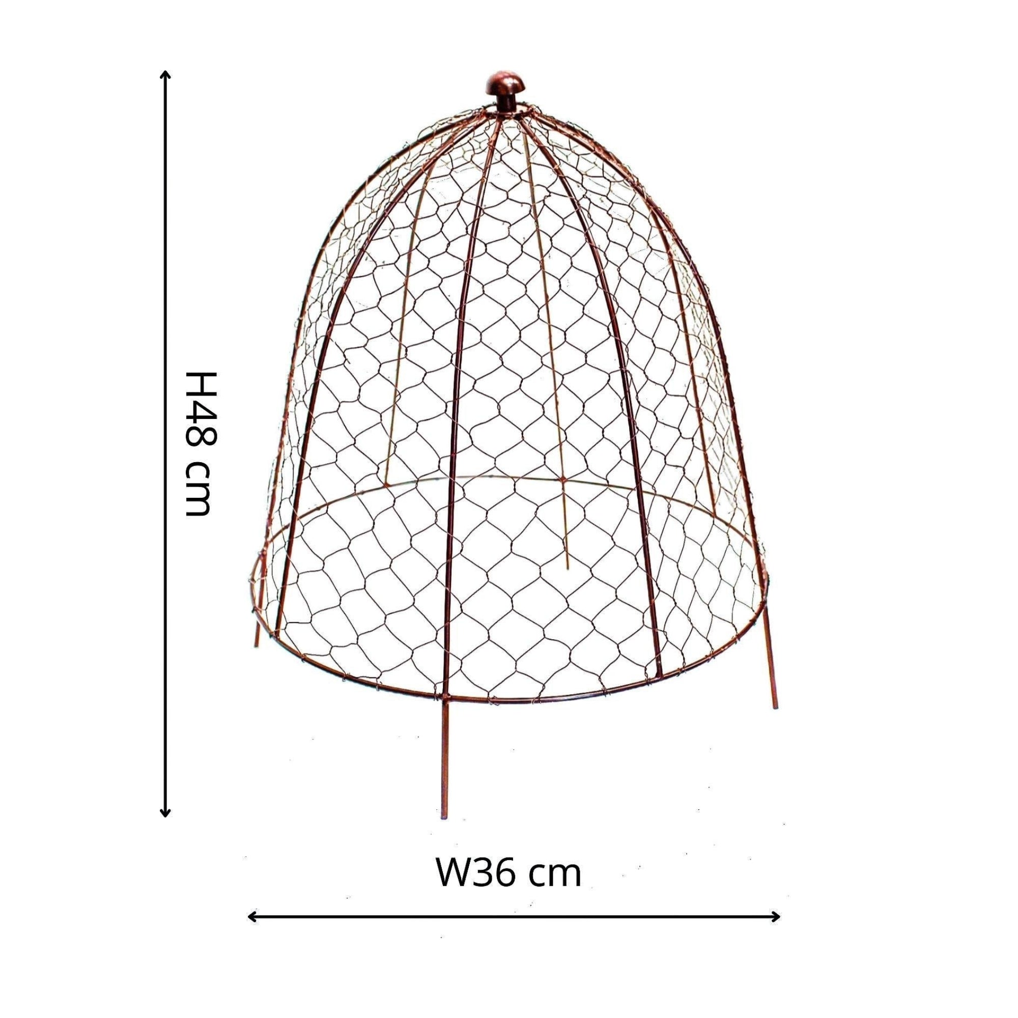 beau monde Ivyline Outdoor Wire Netted Plant Cloche Protector