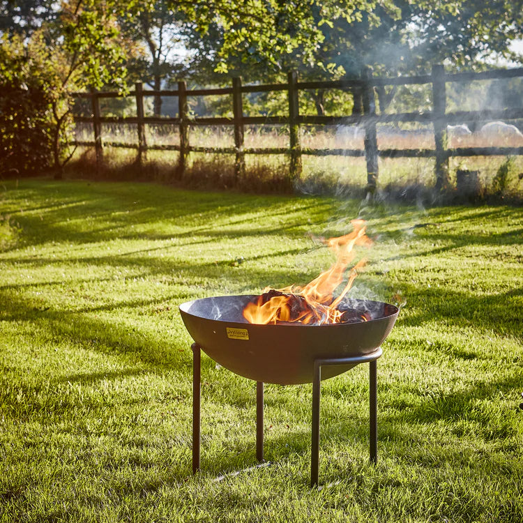 Ivyline Outdoor XL Cast Iron Fire Pit