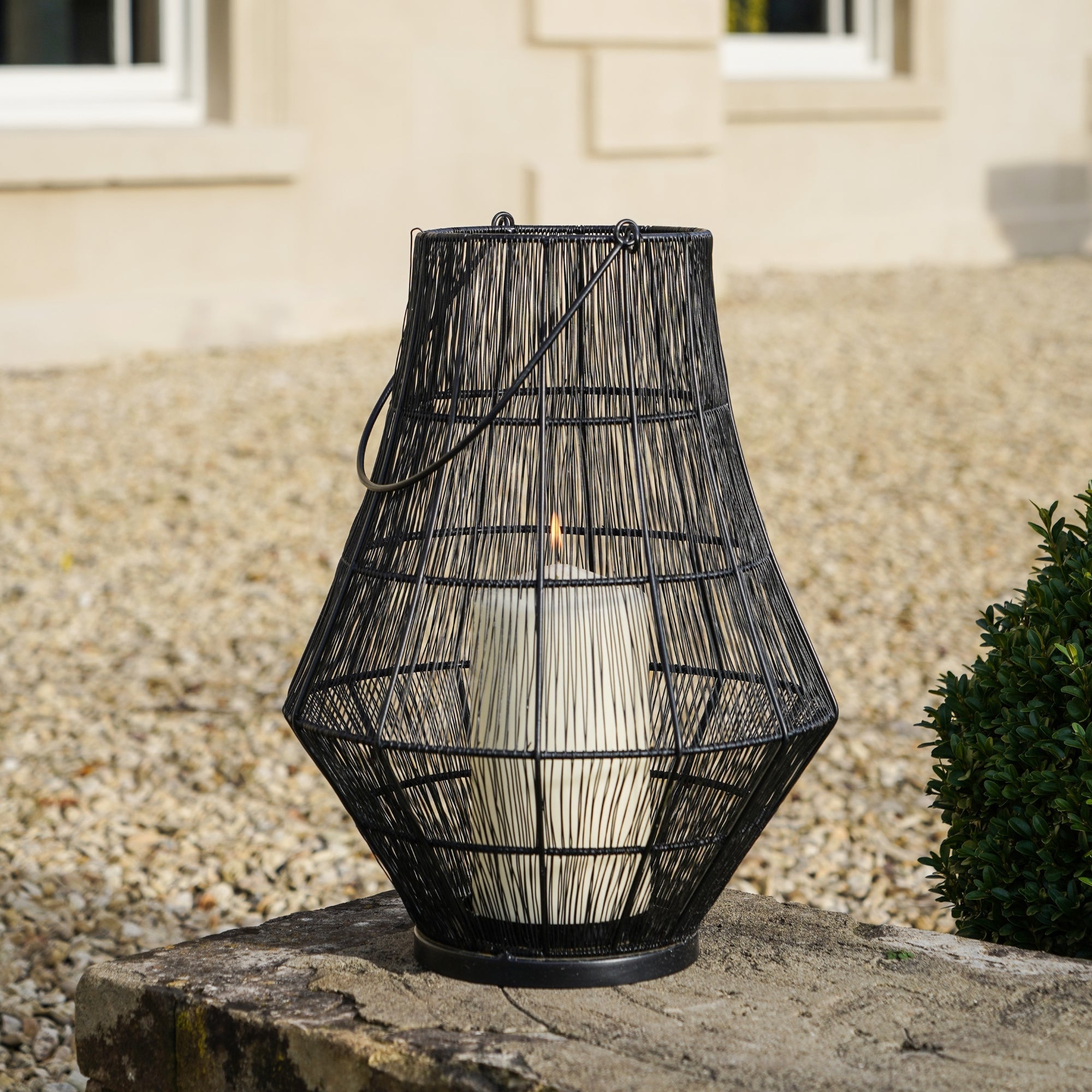 Ivyline Portofino Curve Wirework Lantern-Beaumonde